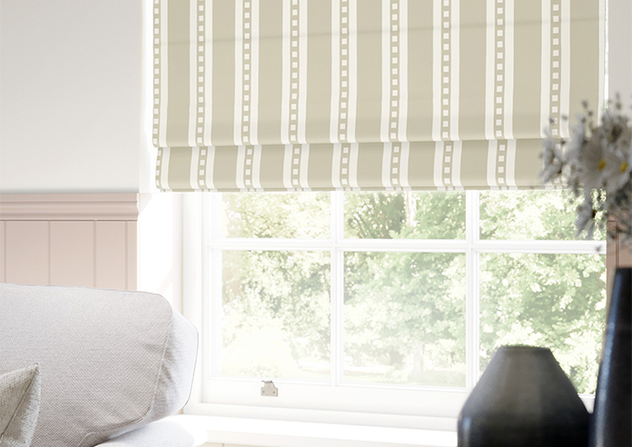 The British Stripe Co. Edgar, Dover No.1 - Roman Blind - Image 5